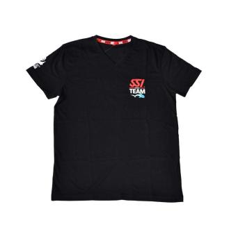 V-Neck Shirt - Color: Black - SSI 360° Man - WAVES
