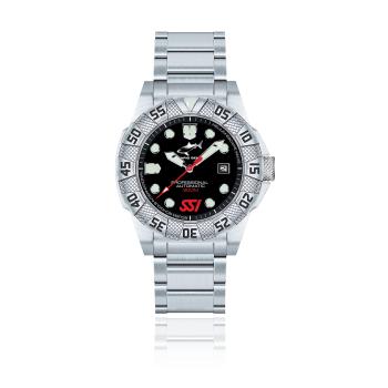 CHRIS BENZ - DEEP 300M AUTOMATIC DIVER SSI EDITION  with metal strap