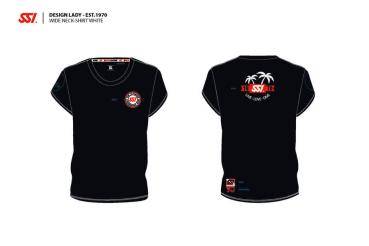 SSI T-Shirt Lady The Ultimate Dive Expericence black