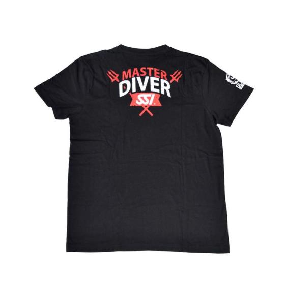 Men V-Neck T-Shirt Master Diver